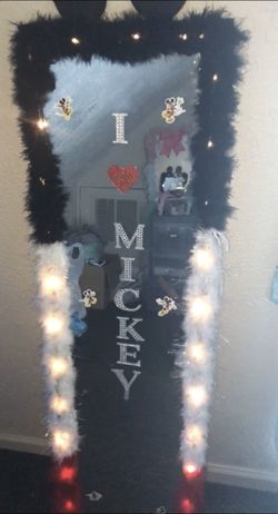 Mickey Mouse light up mirror