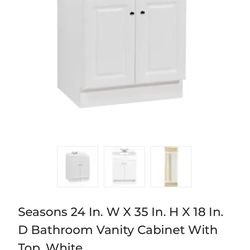 Restroom cabinet