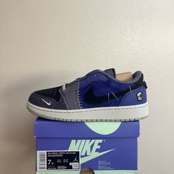 Gradeschool Jordan Retro 1 Low Zion Voodoo 7y