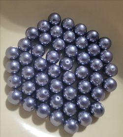 Lavender Pearl Beads Bulk Lot