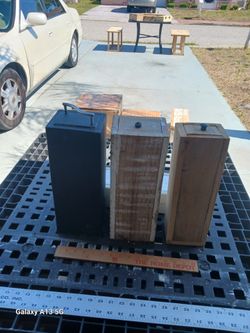 Hand made wooden gift boxes