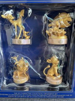Disney World 50th Ornament Set Animal Kingdom