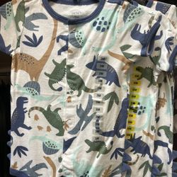Carter's Baby Boys' Dinosaur Snap-Up 