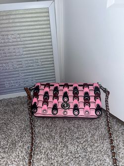 Coach Dinkier w/Colorblock Coach Link Crossbody