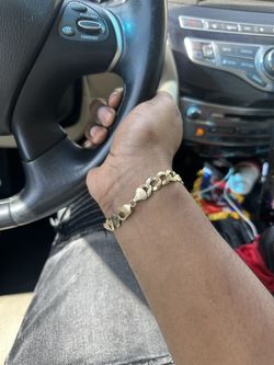 14k Bracelet 10mm 23 Grams Price Firm 