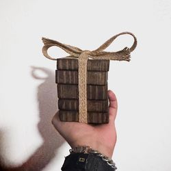 Handmade Wood Coasters (Set Of 5)