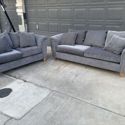 Couch And Love Seat Set