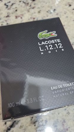 Lacoste noir cologne