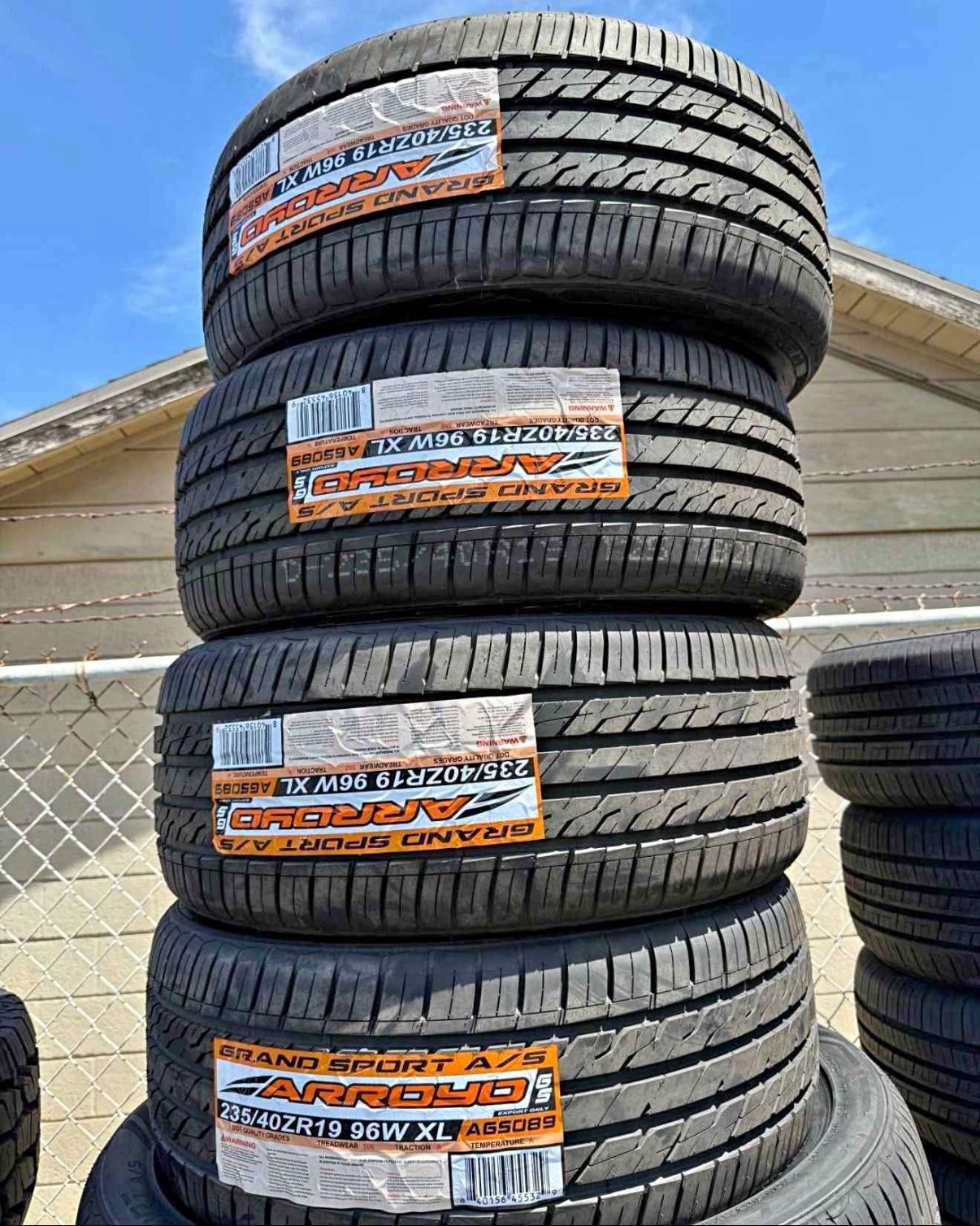 Vendo Set De Llantas Arroyo 235/40/R19 Instaladas Y BALANCEDAS Las 4 Por $360