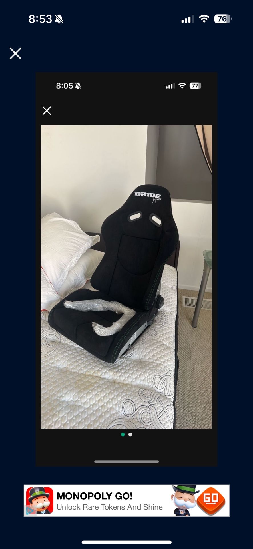 BRIDE Car Racing Seat For BMW