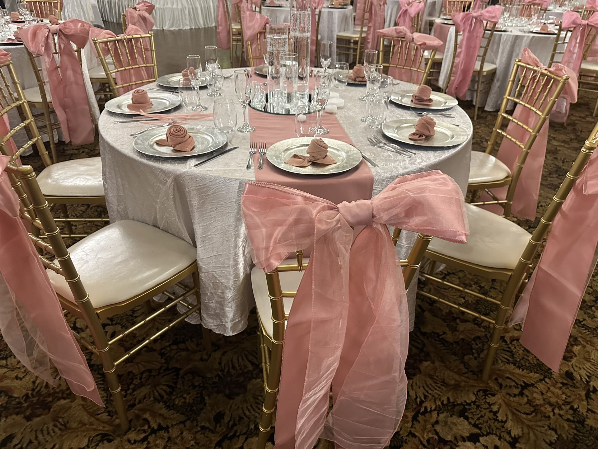 Blush Pink Bows π- Party Decoration