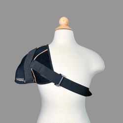 Copper Fit Rapid Relief Shoulder Wrap Brace with Hot Cold Ice Pack Unisex OS