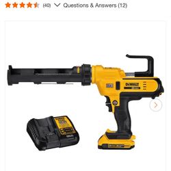 Dewalt battery Caulk Gun