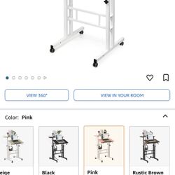 Mobile Stand Up Desk