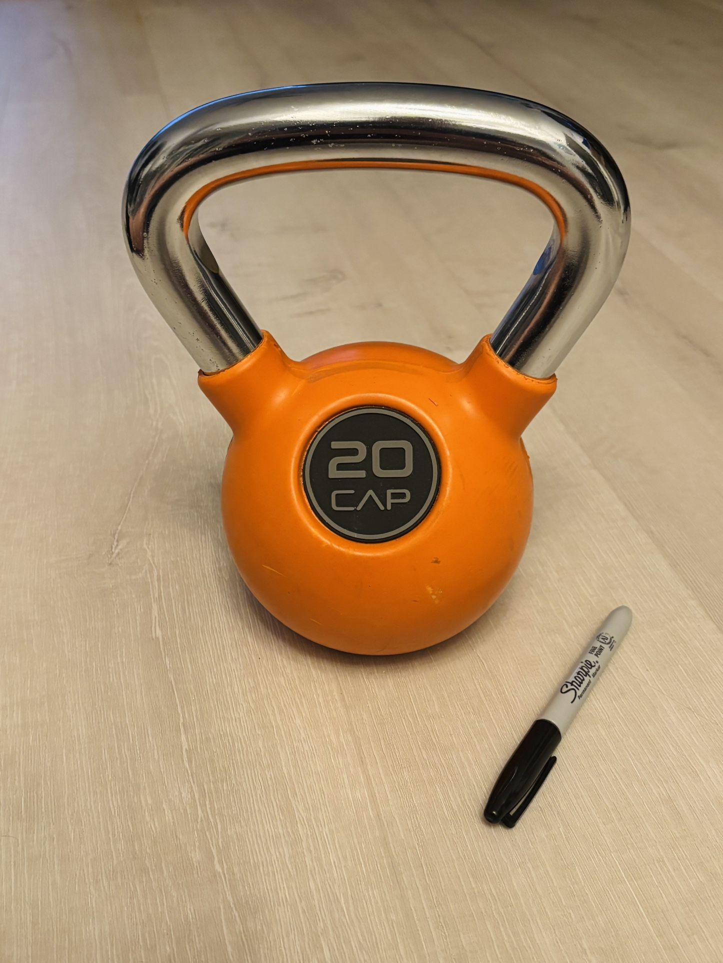 CAP 20 Lb. Kettlebell With Chrome Handle