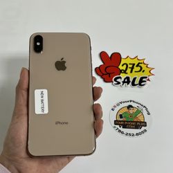 IPHONE  XS MAX  UNLOCKED   64GB GOLD   NEW BATTERY