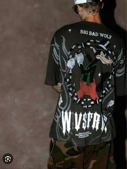 Darc sport Mickey x Big bad wolf collab shirt