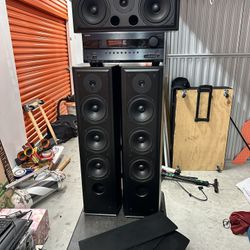 Home Theater (Tower Speakers And Receiver)