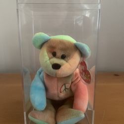 Rare 1996 Peace Beanie Baby