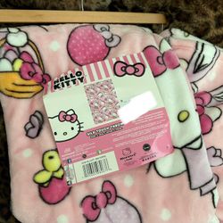 Hello Kitty Easter Blanket 
