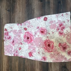 Strapless Flower Dress