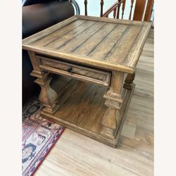 Solid Wood Side Table