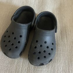 Kids Black Crocs Size 10