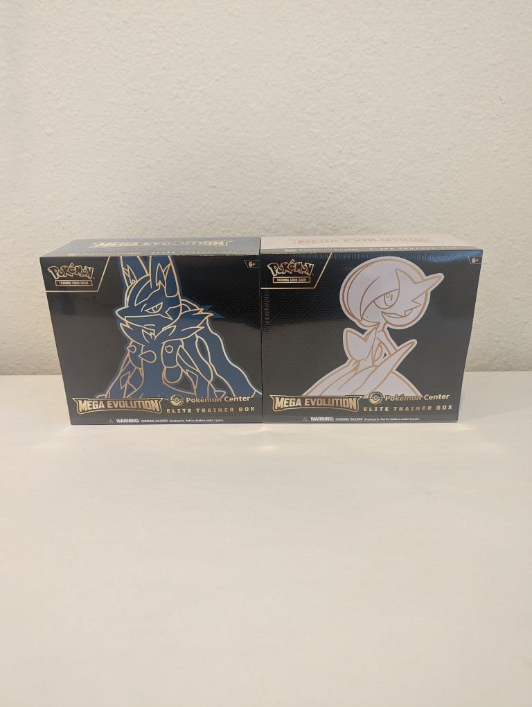 Pokemon Mega Evolution PKC ETBs