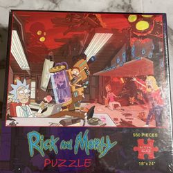 Rick And Morty Puzzle Not Opened 
