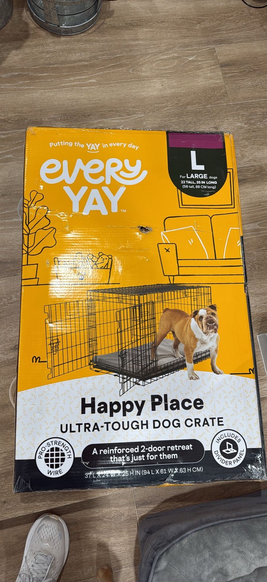 Large Dog Crate (NEW)