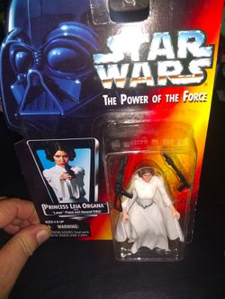 Brand New Kenner Star Wars The Power of the Force Princess Leia Organa Action Figure
