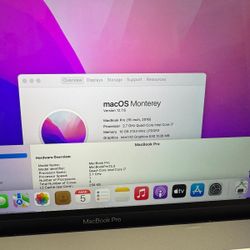 MacBook Pro   15. Inch. 512. SSD