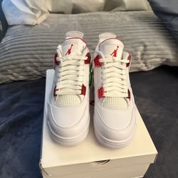 Jordan 4 Metallic Red 