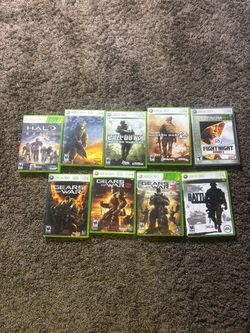Xbox 360 Games Bundle – 9 Titles