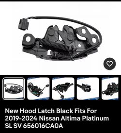 2019-2024 hood latch