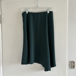 H&M Emerald Green Aline Skirt