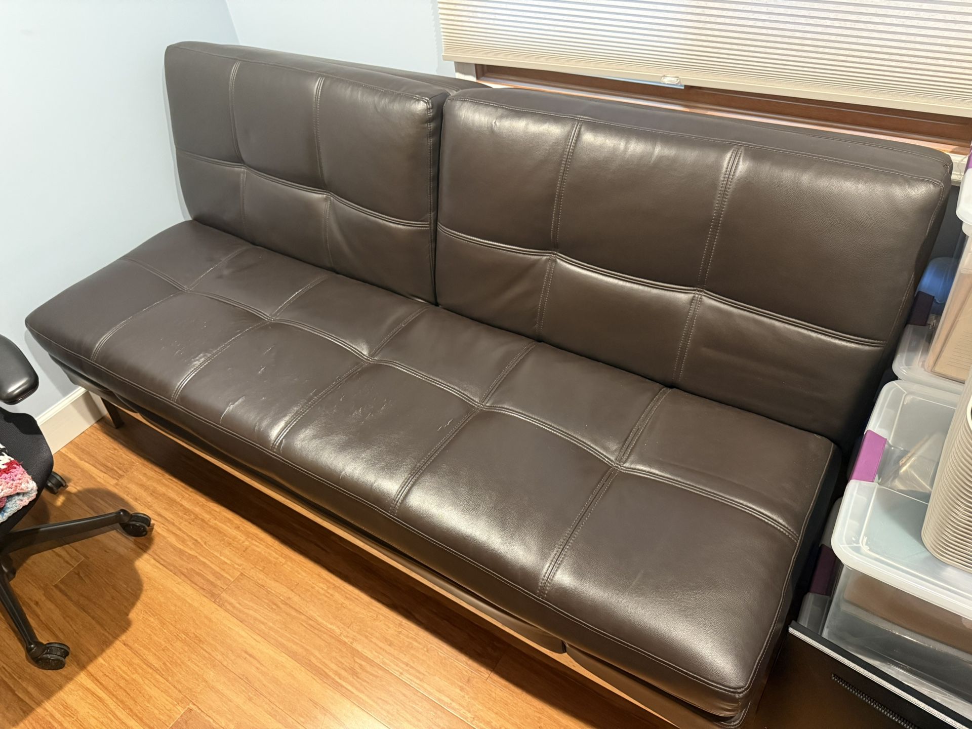 Coddle Brand Toggle Convertible Couch (Pull Out / Fold Down)