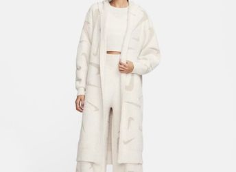 Nike Cream and Tan Cardigan