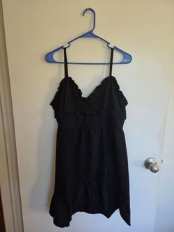 Black summer dress