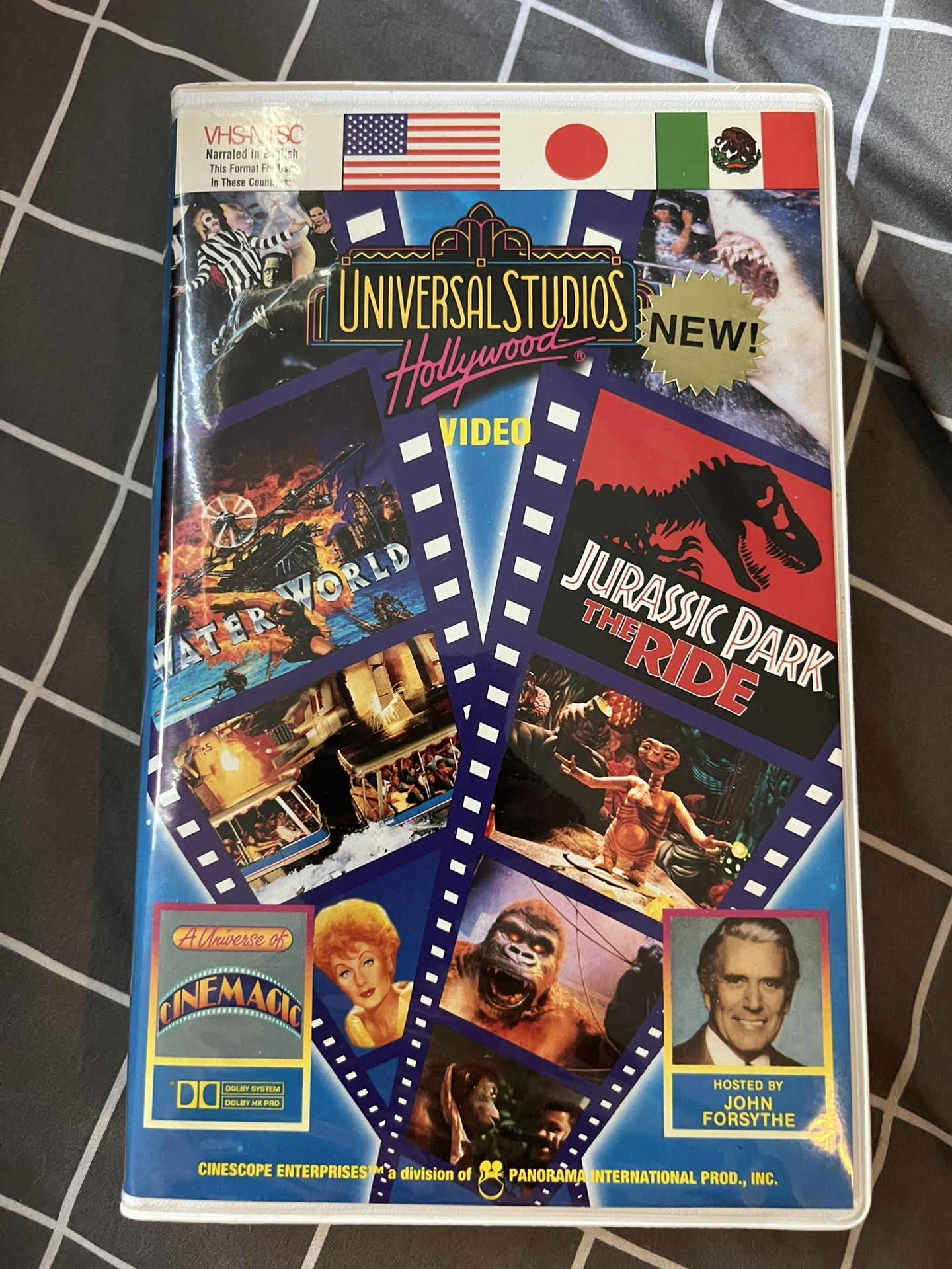 Universal Studio Hollywood Universe of Cinemagic Video~ VHS