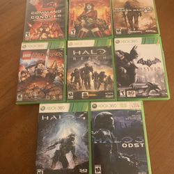 8 Xbox 360 games 