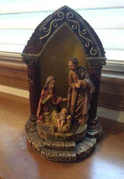 Nativity lighted musical