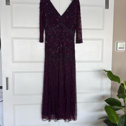 Grape-Wine Formal Gown