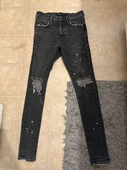 purple jeans size 28