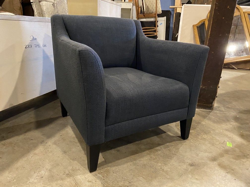 SHENANDOAH Navy Armchair