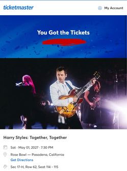 Harry Styles Tickets