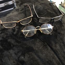 14k Gold Italy Made Frames.. Vandela And Laura Ashley Glasses