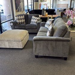 Ashley Sofa And Love Seat 