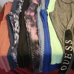 Womens Workout And Sets Size L-Xl