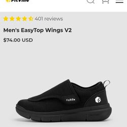 Fitville Diabetic/Orthpedic Size 14W Men's Shoes